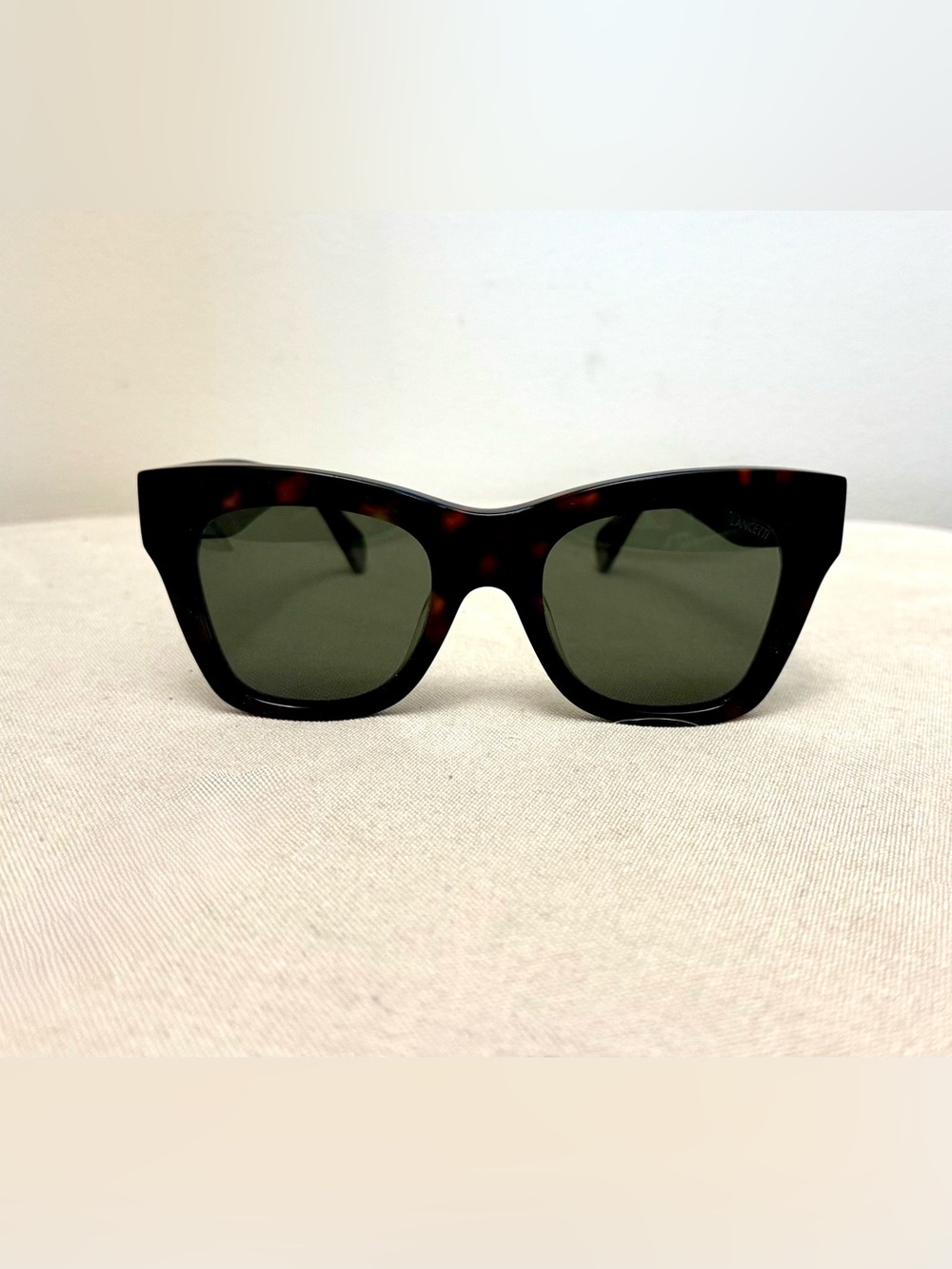 LANCETTI Made in Italy Vintage Tortoiseshell Sunglasses